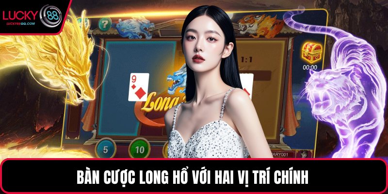 Bàn cược Long Hổ với hai vị trí chính