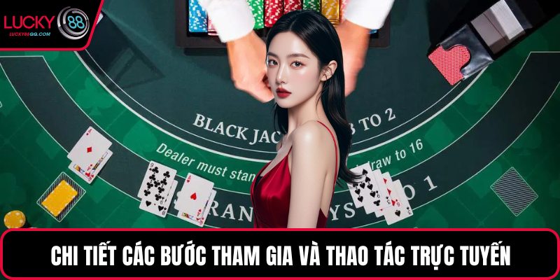 Chi tiết các bước tham gia và thao tác trực tuyến
