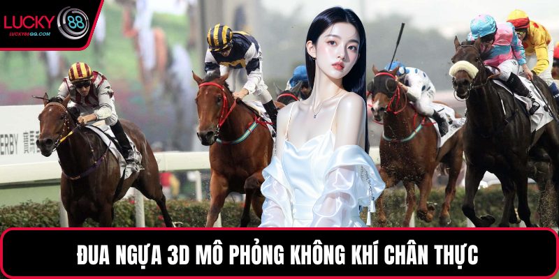 Đua ngựa 3D mô phỏng không khí chân thực